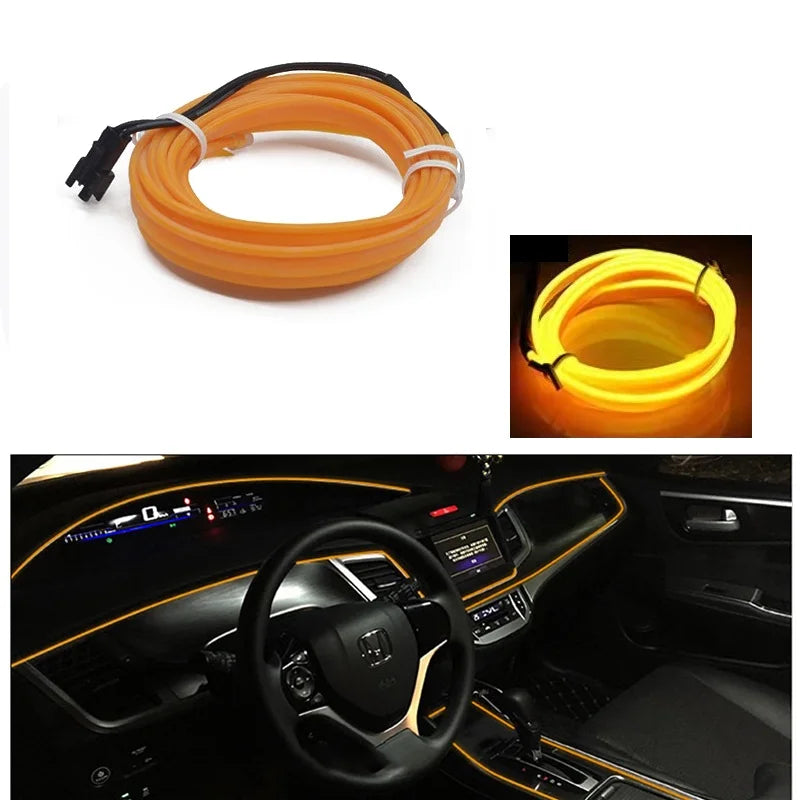 Bande lumineuse LED froide pour voiture 3M