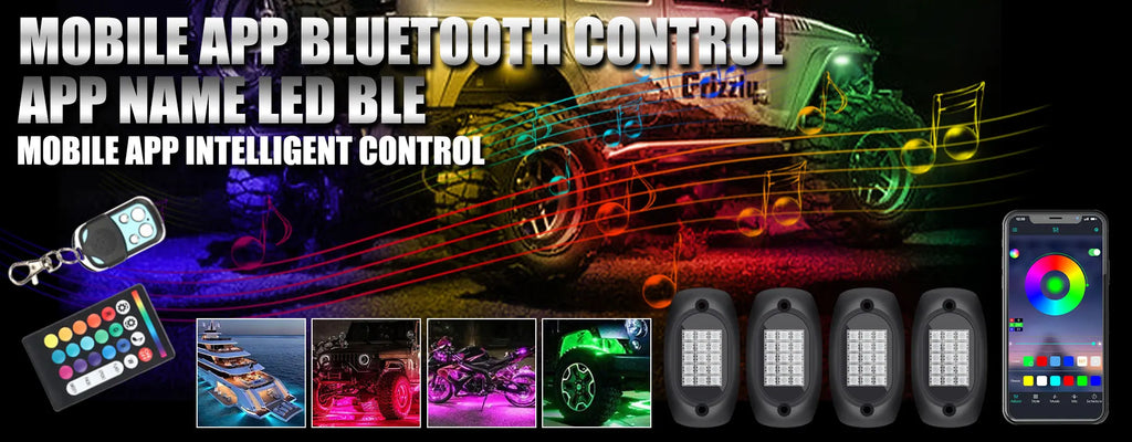 Bandes LED Contrôle via application Bluetooth