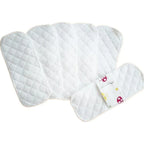 Serviettes hygiéniques  réutilisables  menstruels imperméables 100 % coton,