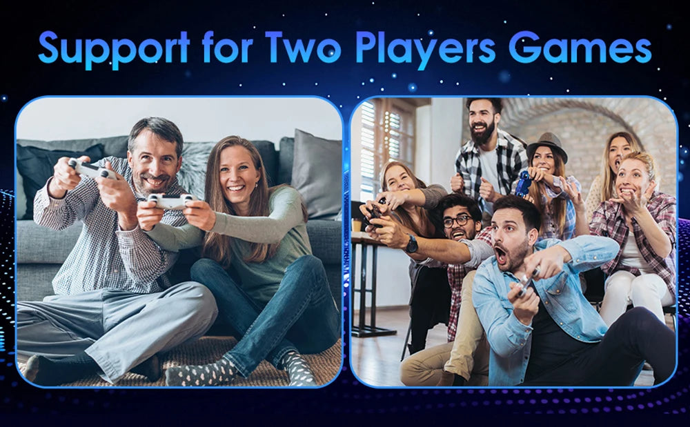 Console de jeux vidéo M15 64 Go avec 3/40000 jeux intégré