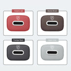 Boîte à mouchoirs en cuir