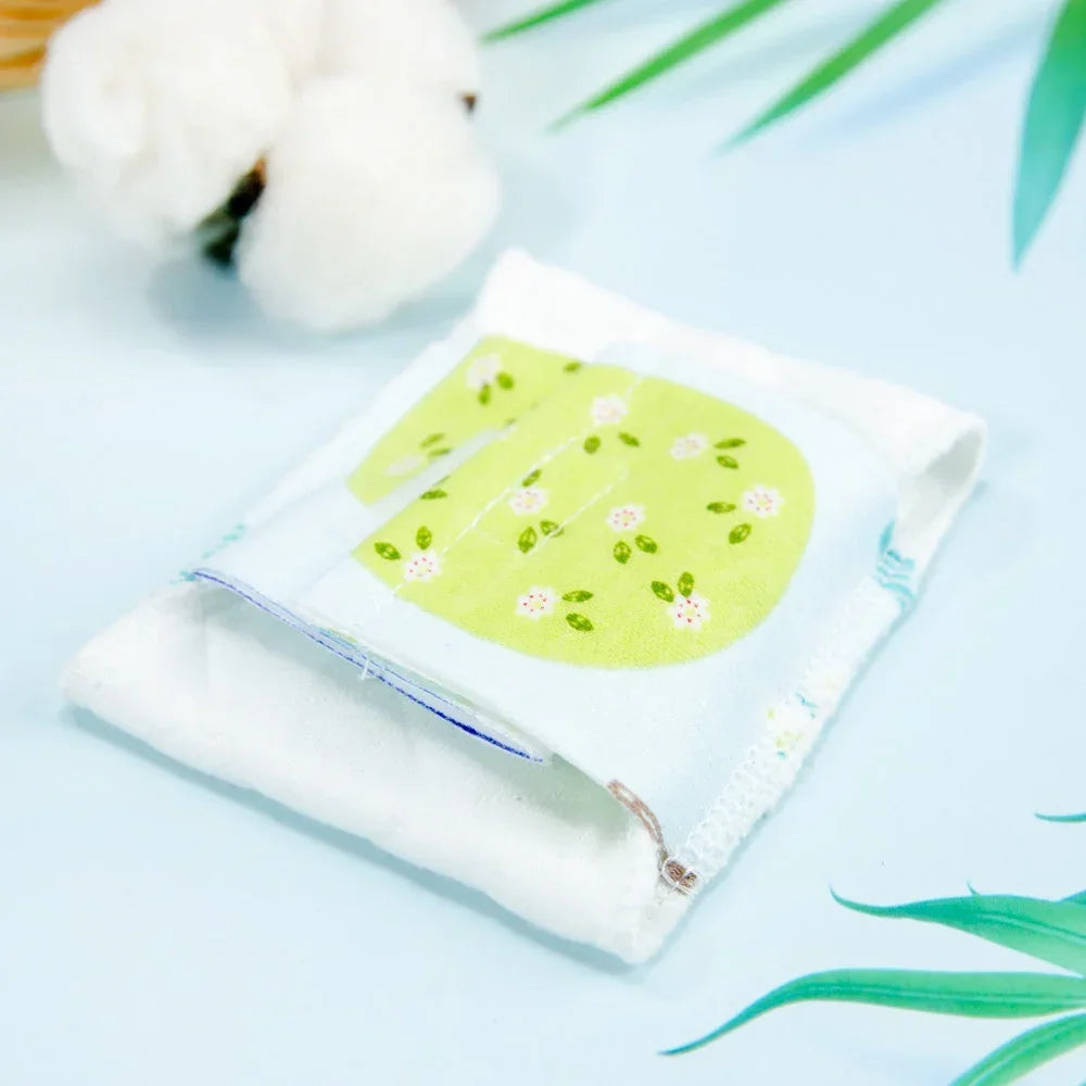 Serviettes hygiéniques  réutilisables  menstruels imperméables 100 % coton,
