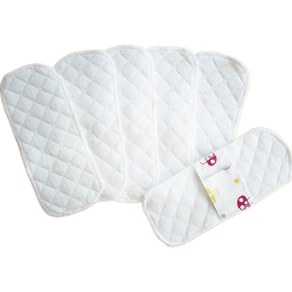 Serviettes hygiéniques  réutilisables  menstruels imperméables 100 % coton,