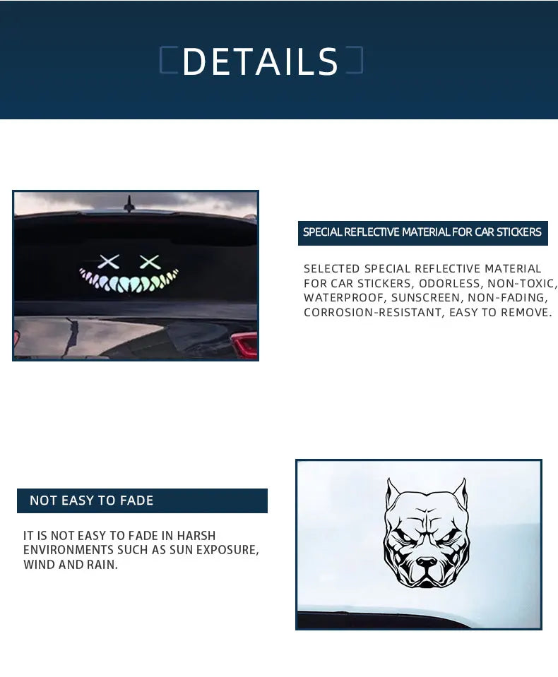 autocollants réfléchissants