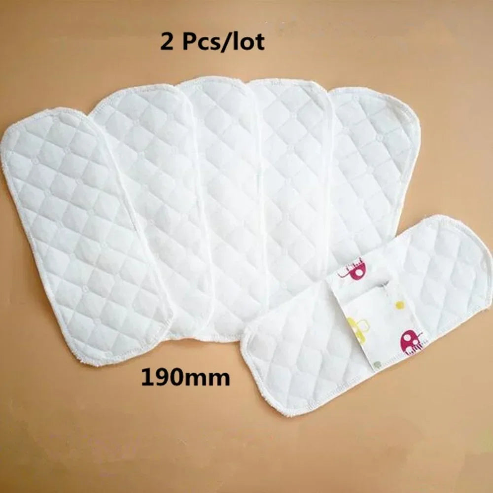 Serviettes hygiéniques  réutilisables  menstruels imperméables 100 % coton,