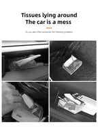 Boîte à mouchoirs en cuir