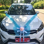 Décoration de voiture de mariage