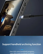 Console de jeux vidéo portable X9 Retro, écran IPS 5,5 pouces