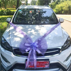 Décoration de voiture de mariage