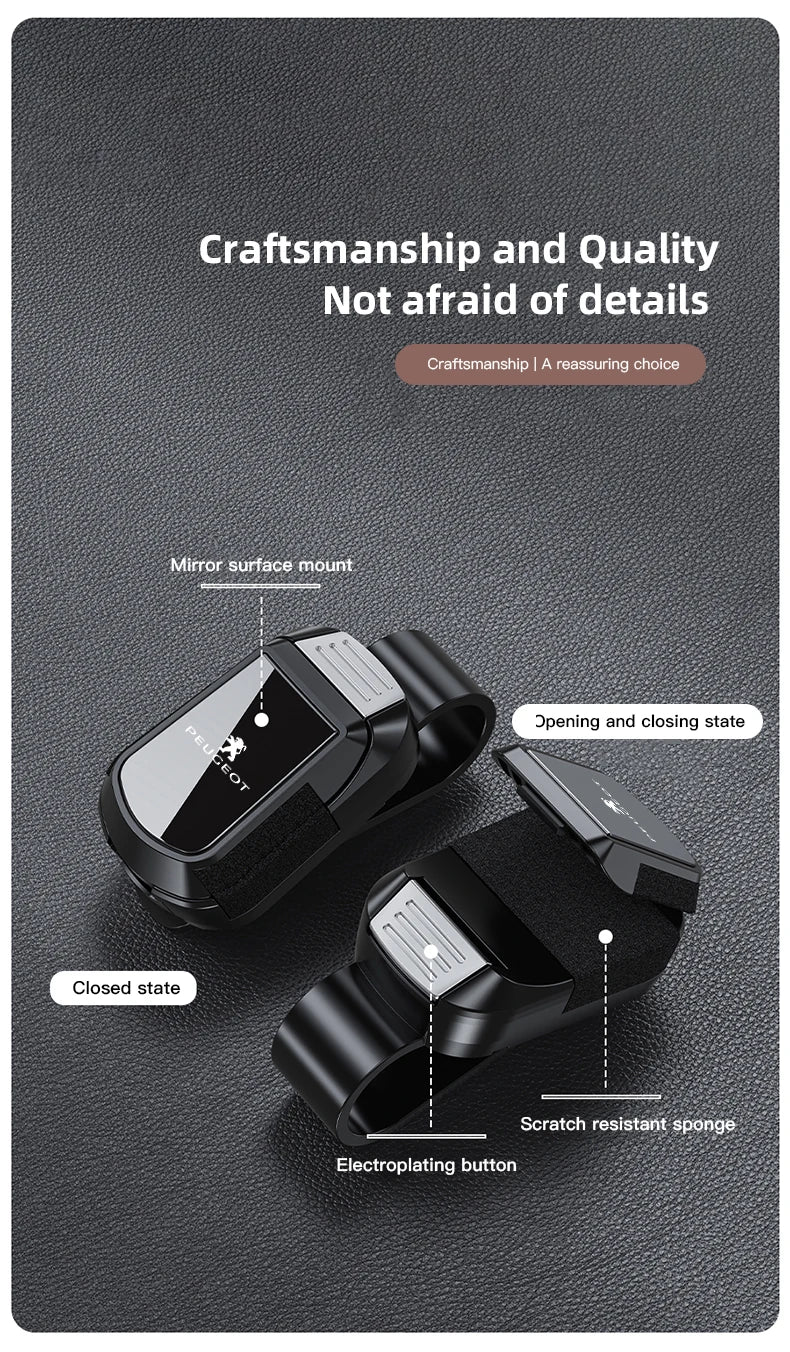 Support de lunettes de soleil