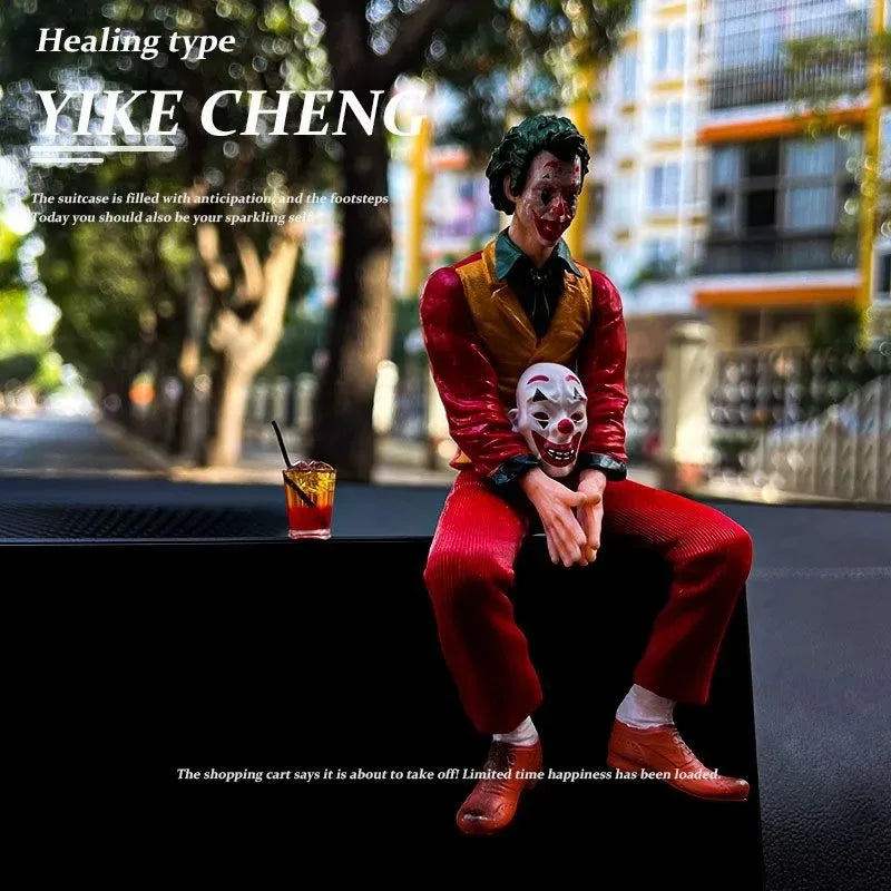 Joker de dessin animé décoration, voiture, Bureau,