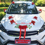 Décoration de voiture de mariage