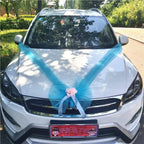 Décoration de voiture de mariage
