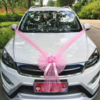 Décoration de voiture de mariage