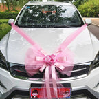 Décoration de voiture de mariage