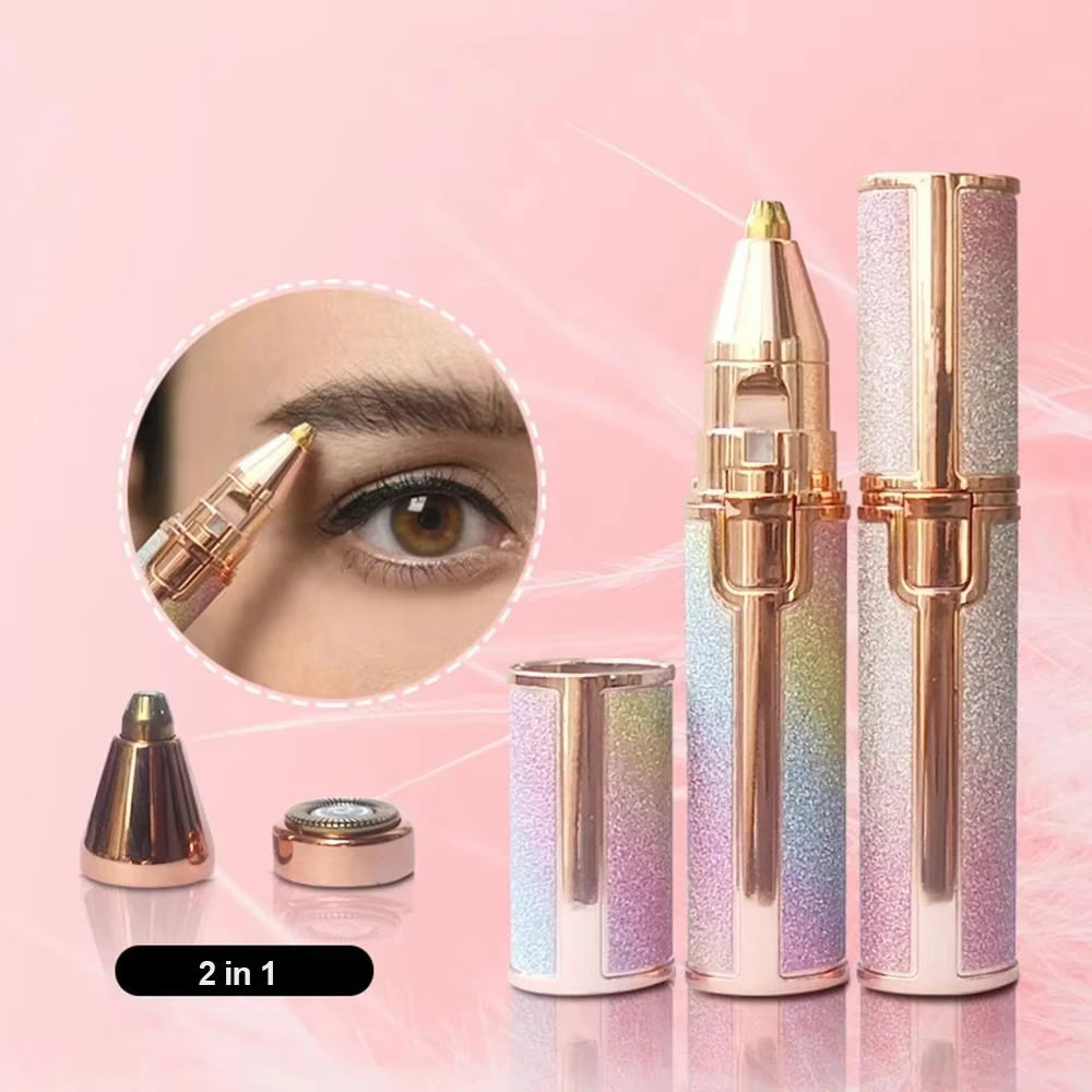Épilateur électrique 2 en 1 pour sourcils
