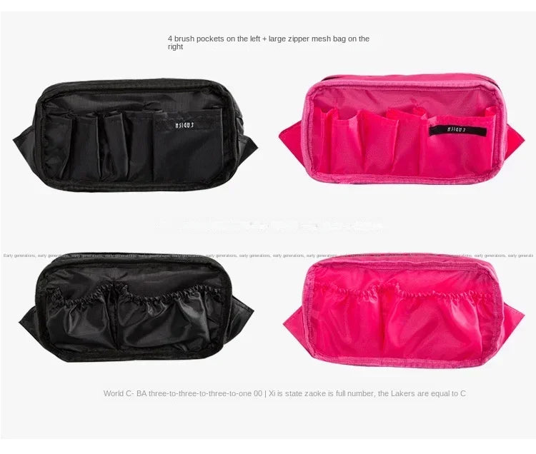 Petit sac de maquillage noir