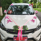 Décoration de voiture de mariage