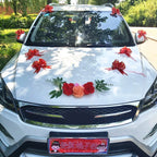 Décoration de voiture de mariage