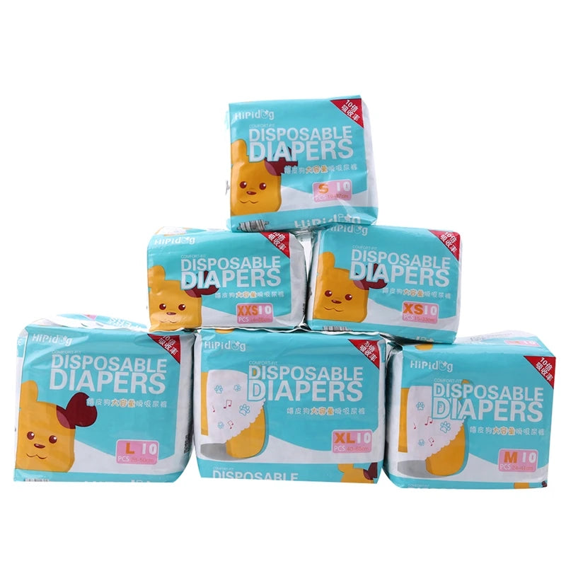 10PCS/Sac Couches pour chiens  jetable