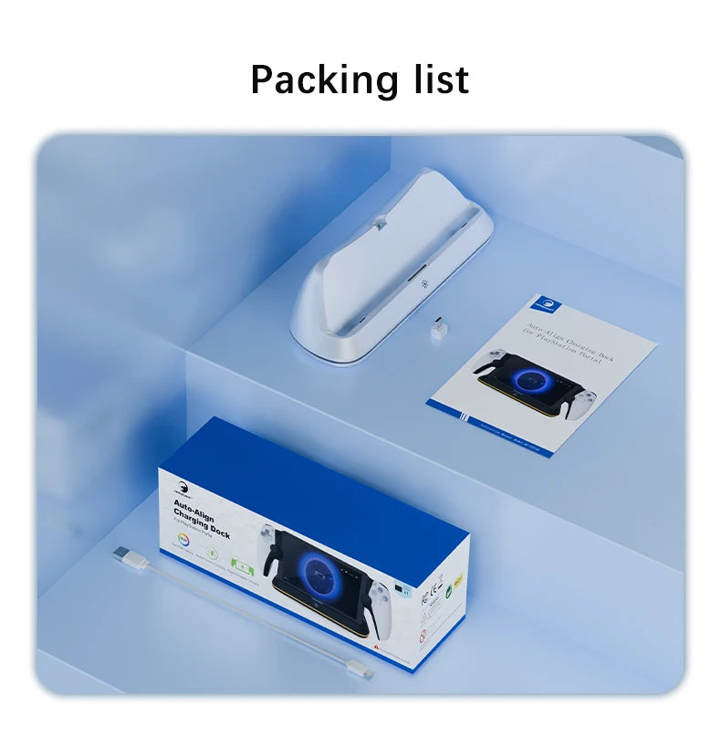 Station de recharge HONCAM pour PlayStation Portal 7