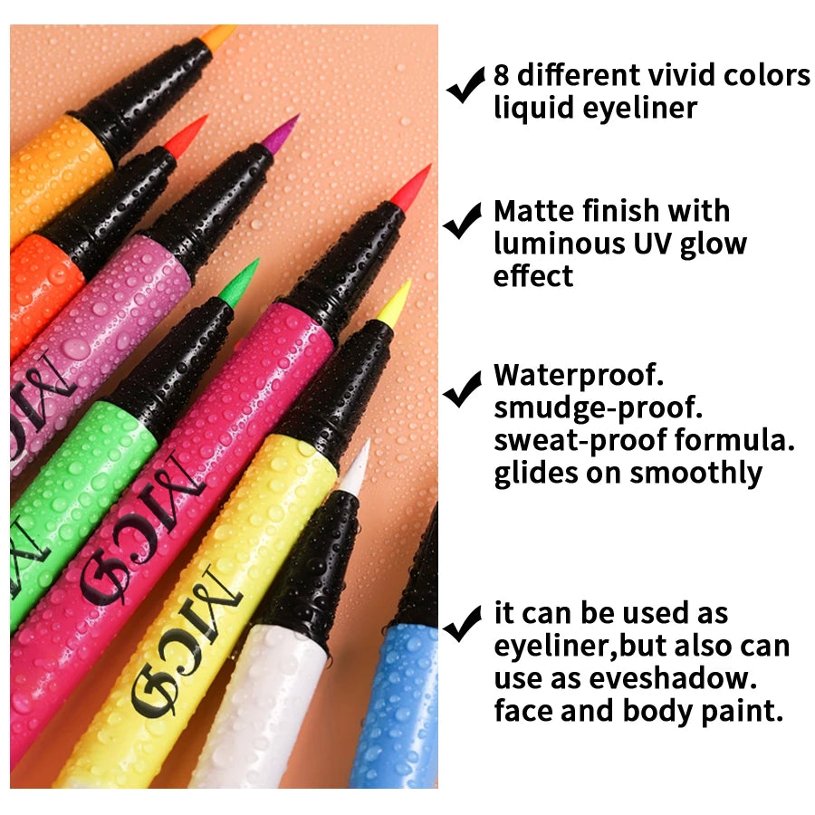 Crayon Eye-Liner Néon à Lumière UV