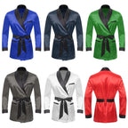 Robe de nuit à col en V