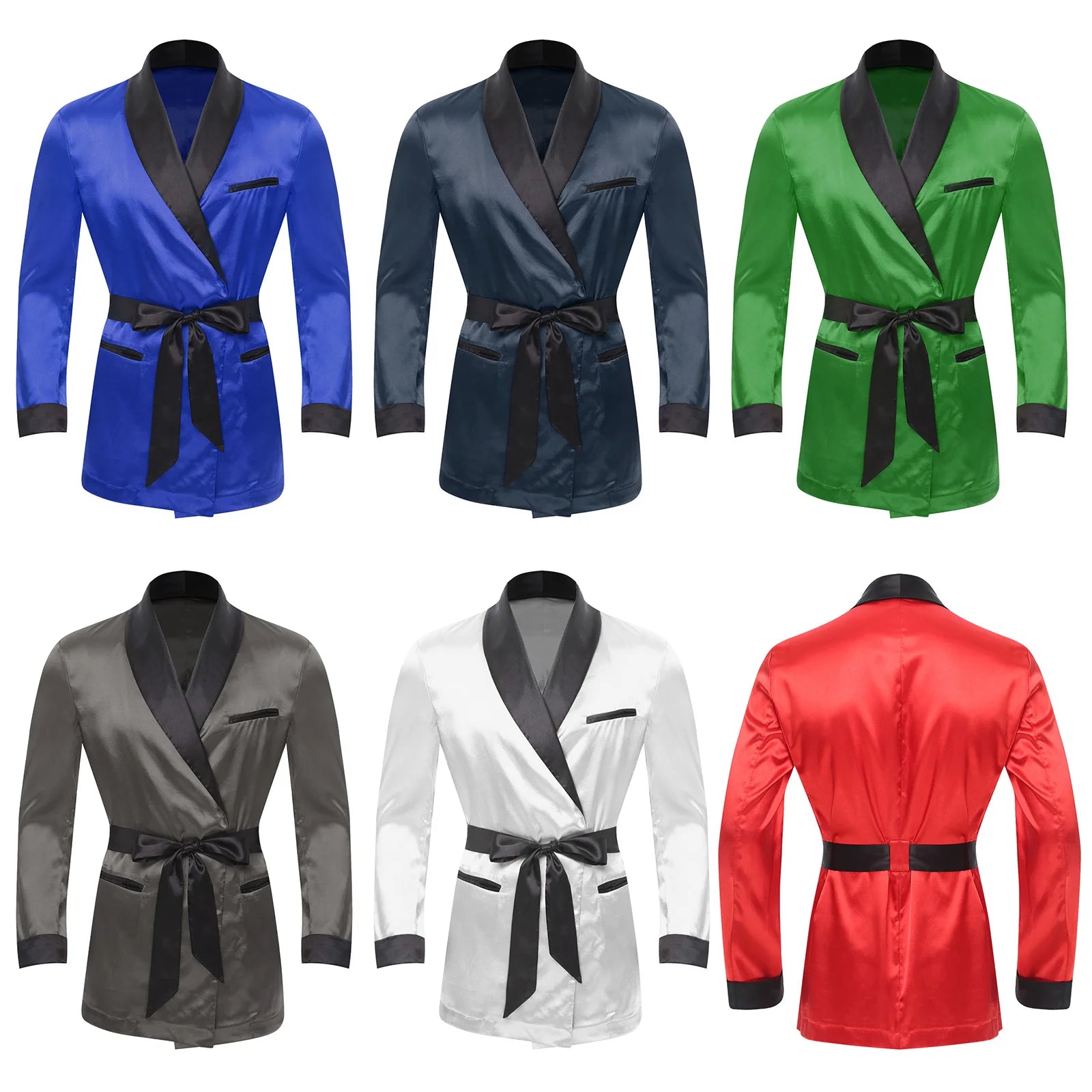 Robe de nuit à col en V