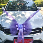 Décoration de voiture de mariage