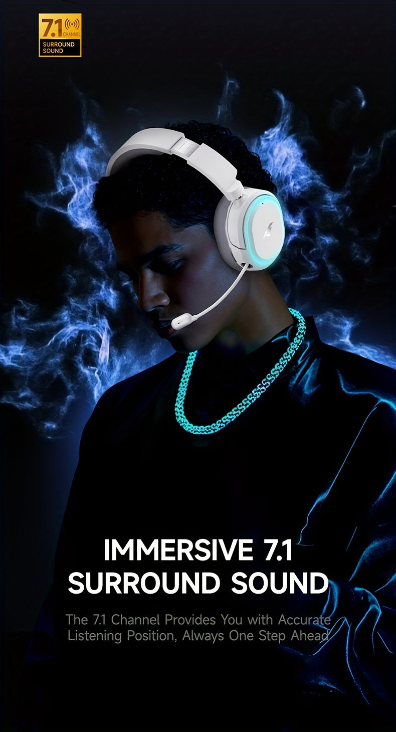 Casque de jeu sans fil Picun G2,