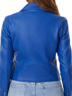 Veste en cuir synthétique