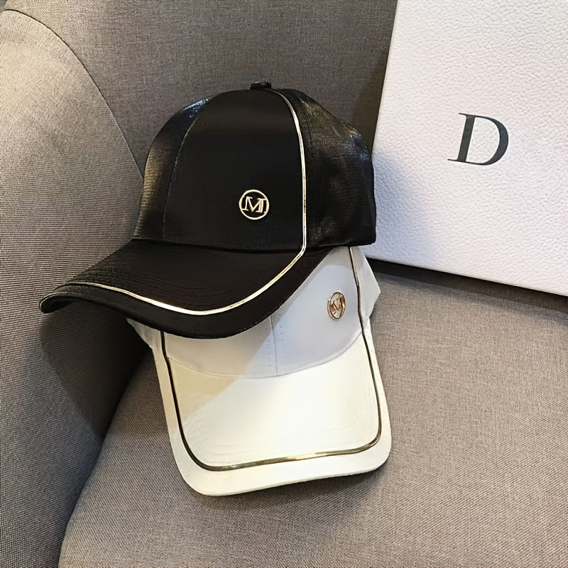 Casquette de baseball en laine d'agneau pour femmes