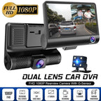 Caméra de voiture DVR 3 objectifs