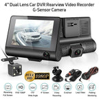 Caméra de voiture DVR 3 objectifs
